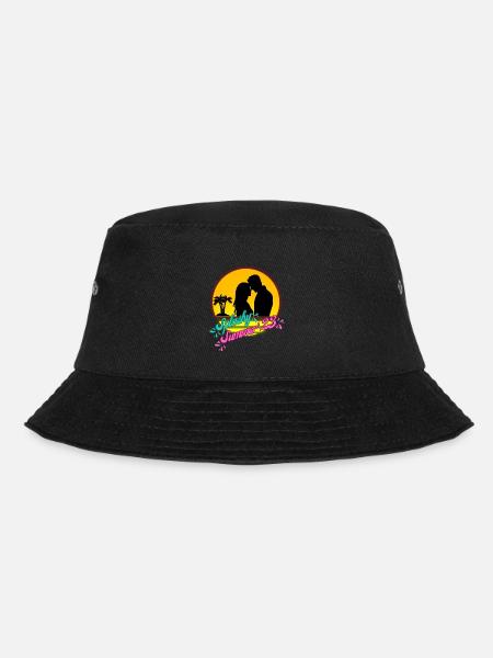Splashy Love Summer ‘23 - Bucket Hat - Schwarz