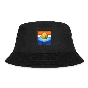 Wassersport Wasserballer Wasserball Team Sportart - Bucket Hat - Schwarz - Vorne - Lela (165cm)