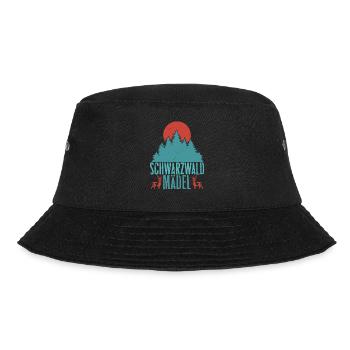 Schwarzwald Schwarzwaldmädel Bollenhut Damen - Bucket Hat - Schwarz - Vorne - Lela (165cm)