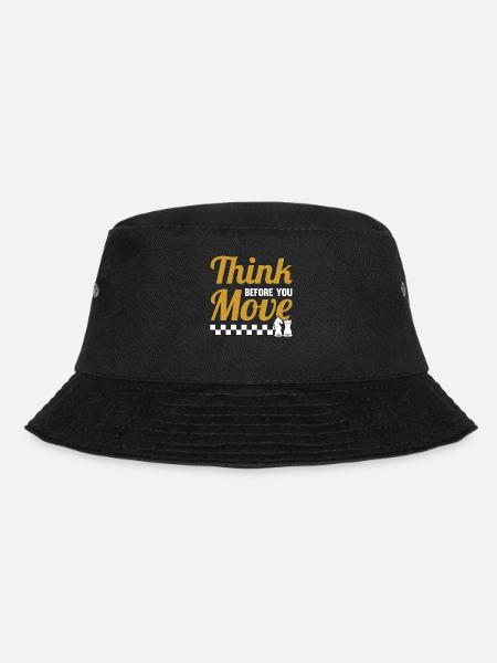 Chess Chess piece King Pawn Dream - Bucket Hat - black