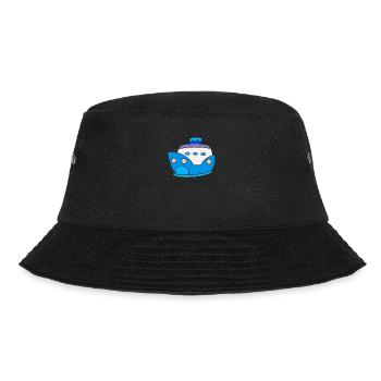 Süßes Kawaii Kreuzfahrtschiff Kreuzfahrt - Bucket Hat - Schwarz - Vorne - Lela (165cm)