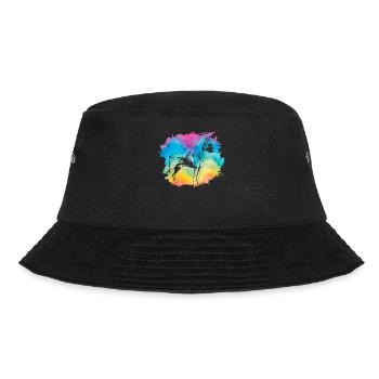 Boxer Retro - Bucket Hat - Schwarz - Vorne - Lela (165cm)