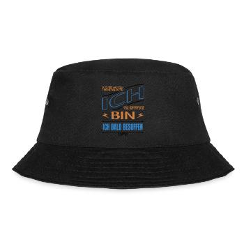 weihnachten humor schnaps saufen bierzelt zitat - Bucket Hat - Schwarz - Vorne - Lela (165cm)