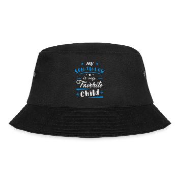 Mein Schwiegersohn ist mein Lieblingskind - Bucket Hat - Schwarz - Vorne - Lela (165cm)