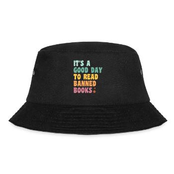 Books Book Reading Reading Bookworm Bookworm Bookaholic - Bucket Hat - black - Front - Lela (165cm)