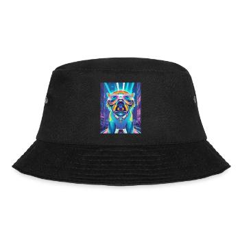 Musik Hund - Bucket Hat - Schwarz - Vorne - Lela (165cm)