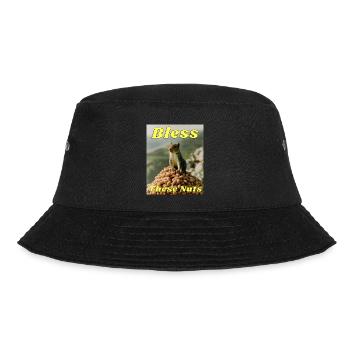 Segne diese Nüsse - Bucket Hat - Schwarz - Vorne - Lela (165cm)