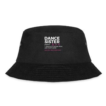 Tanzen Für Tänzer - Bucket Hat - Schwarz - Vorne - Lela (165cm)