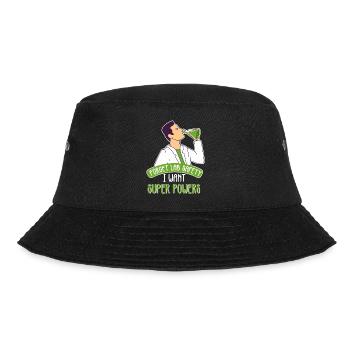 Science Super Power Wissenschaft Chemielehrer - Bucket Hat - Schwarz - Vorne - Lela (165cm)