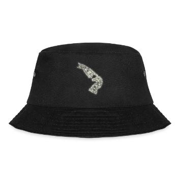 Schach Kunst - Bucket Hat - Schwarz - Vorne - Lela (165cm)