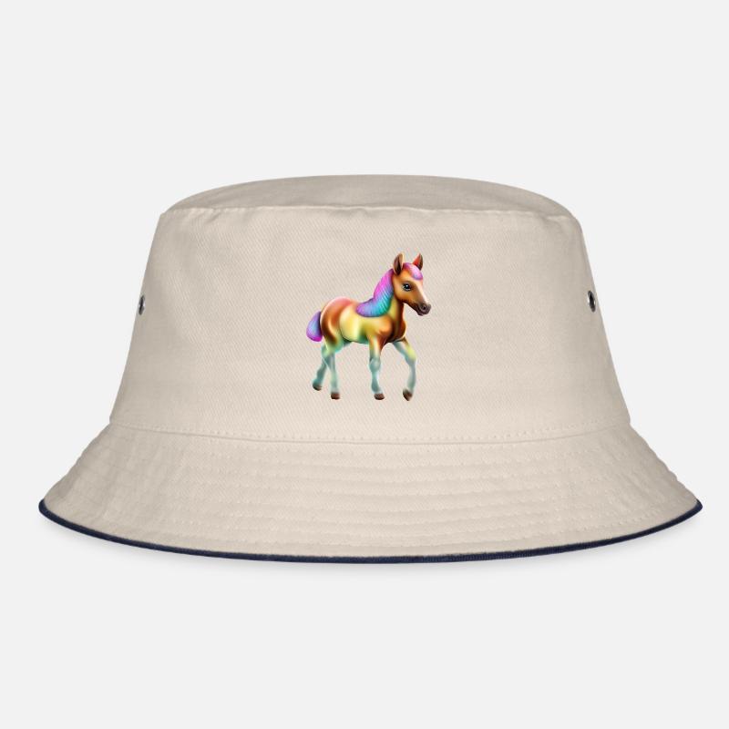 Bébé cheval coloré Bob