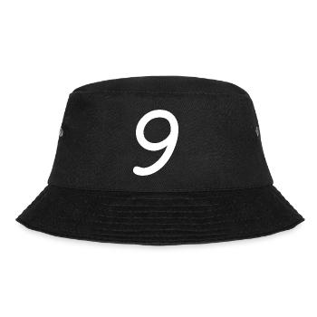 9 - Bucket Hat - Schwarz - Vorne - Lela (165cm)