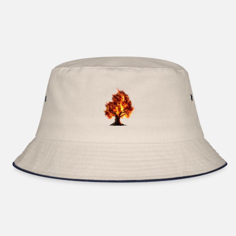 Tree on fire Bucket Hat