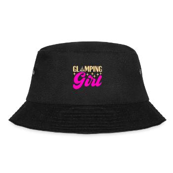 Glamping Glamper - Bucket Hat - Schwarz - Vorne - Lela (165cm)