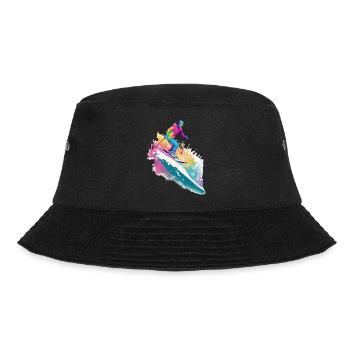 Gabby skiing - Bucket Hat - black - Front - Lela (165cm)
