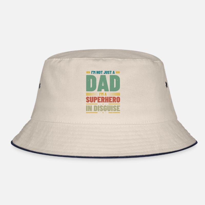 Ich bin nicht nur ein Vater, ich bin ein verkleideter Superheld Bucket Hat