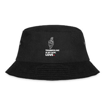 I love trampoline - Bucket Hat - black - Front - Lela (165cm)