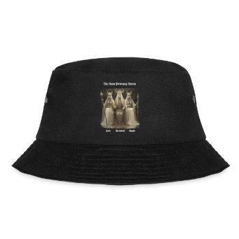 The Three Norns / Women of Fate - Bucket Hat - black - Front - Lela (165cm)