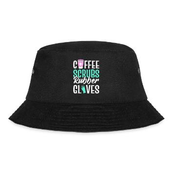 Lustige Krankenschwester - Bucket Hat - Schwarz - Vorne - Lela (165cm)