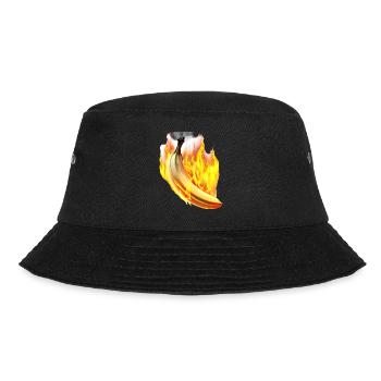 Burning banana - Bucket Hat - black - Front - Lela (165cm)