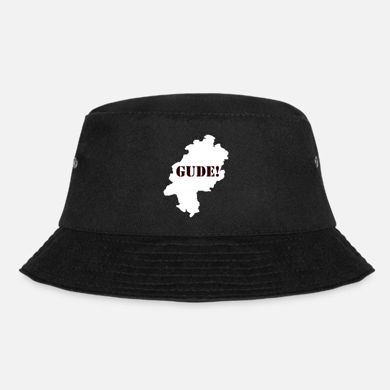 Gude! - Bucket Hat - Schwarz