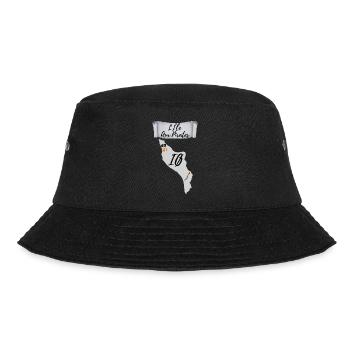 The island of pirates, Oléron - Bucket Hat - black - Front - Lela (165cm)