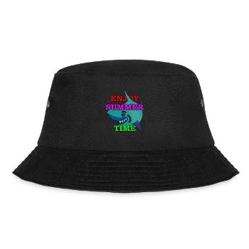 Hai - Bucket Hat - Schwarz - Vorne - Lela (165cm)