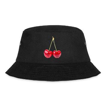 Cherry - Bucket Hat - black - Front - Lela (165cm)