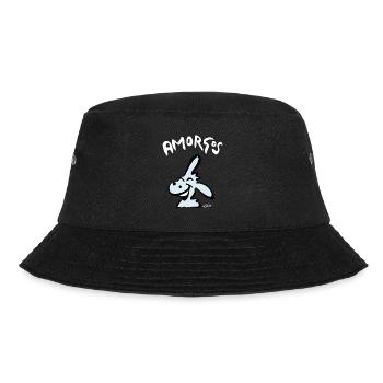 by BOLEO 2023 AMORGOS DONKEY SOSO neg - Bucket Hat - Schwarz - Vorne - Lela (165cm)