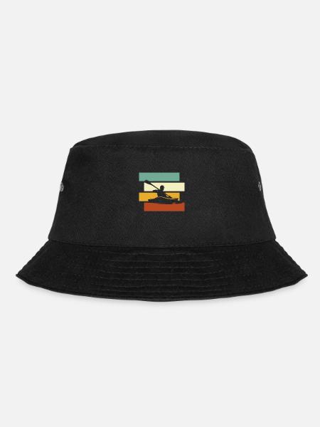 Kanu Retro - Bucket Hat - Schwarz
