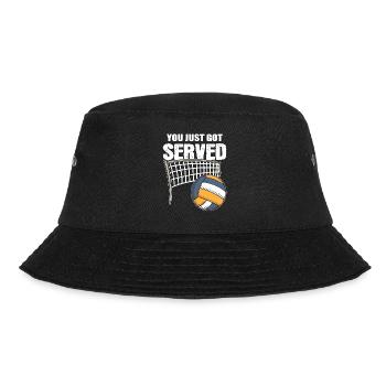 You Just Got Served! Verteidiger - Bucket Hat - Schwarz - Vorne - Lela (165cm)