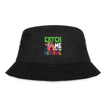 Catch Me In The Carnival - Bucket Hat - Schwarz - Vorne - Lela (165cm)