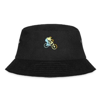 Mountain Bike Retro - Bucket Hat - black - Front - Lela (165cm)