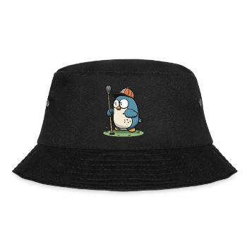 Golf Pro Pinguin - Bucket Hat - Schwarz - Vorne - Lela (165cm)