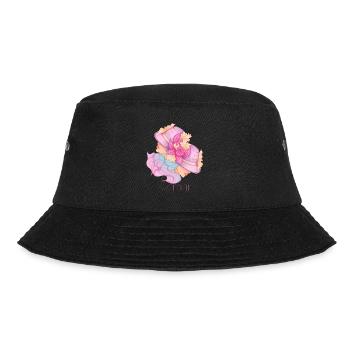 Zwillinge - Bucket Hat - Schwarz - Vorne - Lela (165cm)