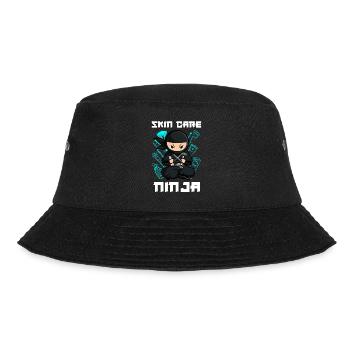 Cute Esthetician Skincare - Bucket Hat - black - Front - Lela (165cm)