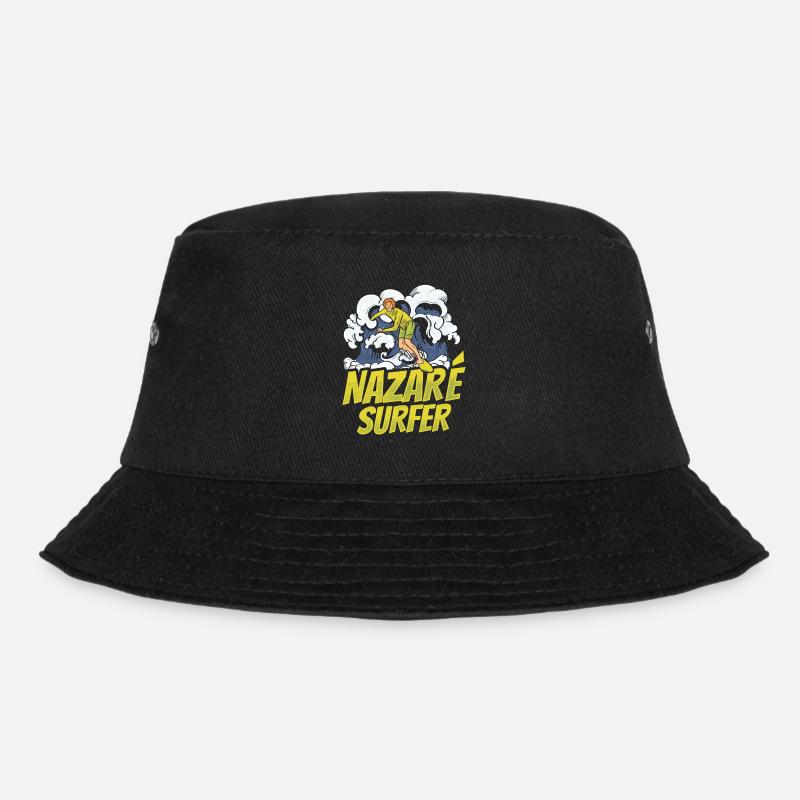 Nazaré Surfer Vagues Surf Surf - Bob - noir