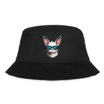 Pinou the streum - Bucket Hat - black - Front - Lela (165cm)