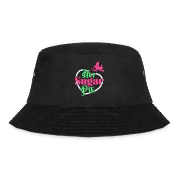 Hey Sugar Pie Cute Couple - Bucket Hat - black - Front - Lela (165cm)