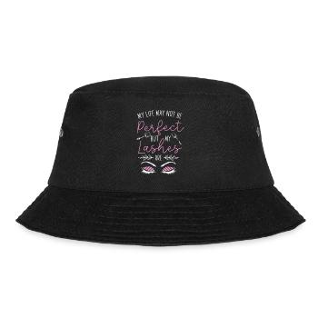 Esthetician Skincare Beautician - Bucket Hat - Schwarz - Vorne - Lela (165cm)
