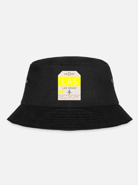 Flughafen Las Vegas 1950 - Bucket Hat - Schwarz