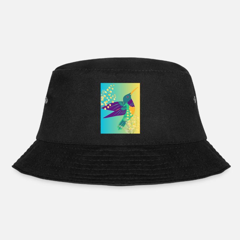 KOLIBRI - Bucket Hat - Schwarz