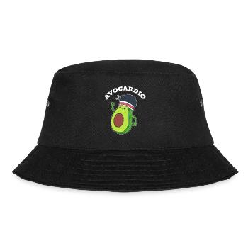 Avocardio Fitness - Bucket Hat - black - Front - Lela (165cm)
