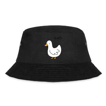 Gans - Bucket Hat - Schwarz - Vorne - Lela (165cm)