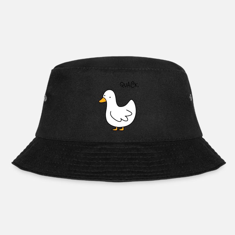 Gans - Bucket Hat - Schwarz