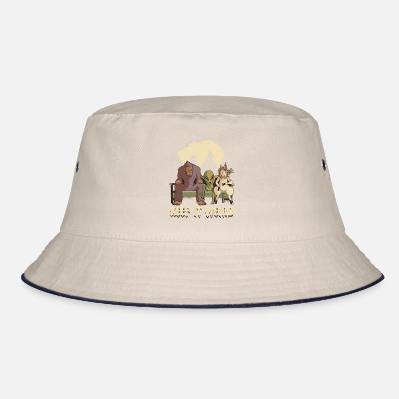 Keep It Weird Saying Bucket Hat