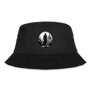Gothik Okkult Satan Gotik Schwarze Szene Wicca - Bucket Hat - Schwarz - Vorne - Lela (165cm)