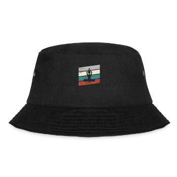 Yoga Retro - Bucket Hat - Schwarz - Vorne - Lela (165cm)
