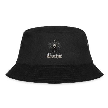 Gothik Okkult Satan Gotik Schwarze Szene Wicca - Bucket Hat - Schwarz - Vorne - Lela (165cm)