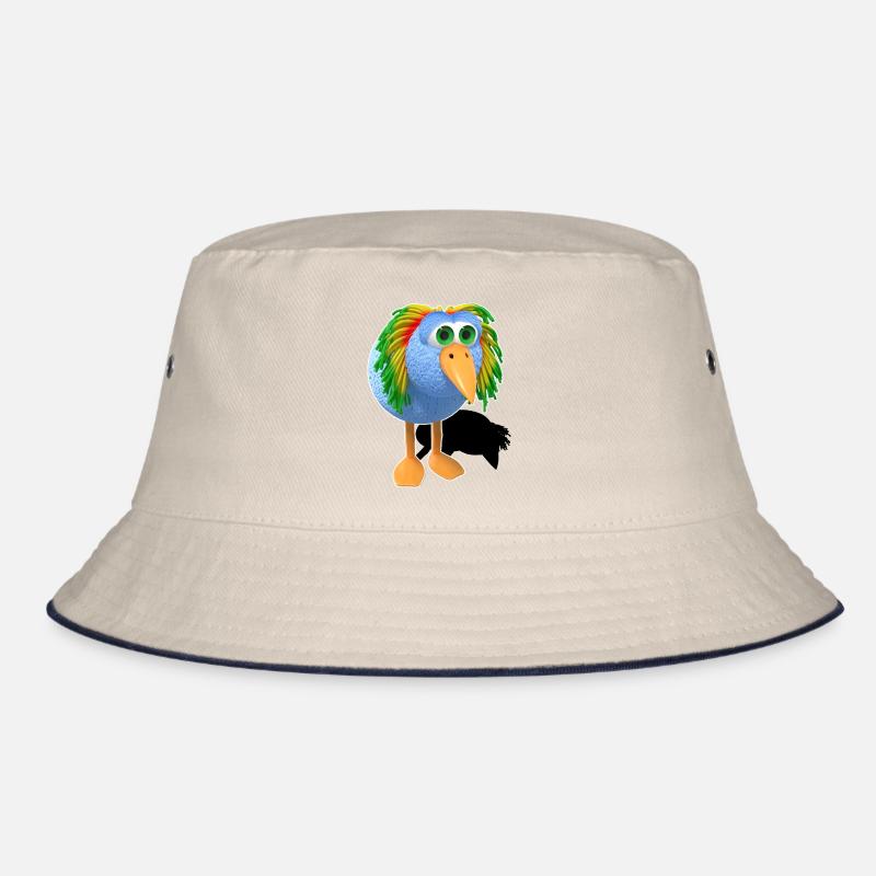 Reggae Bird Bob Bucket Hat